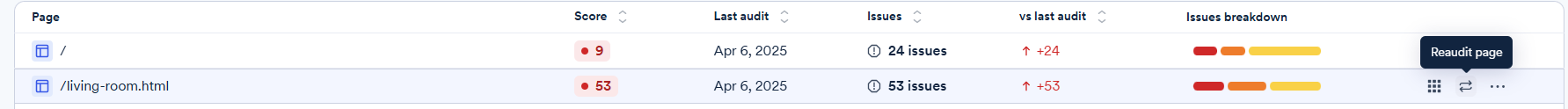 Screenshot of reaudit icon